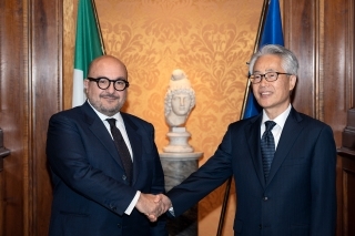 L'Ambasciatore Suzuki e il Ministro Sangiuliano