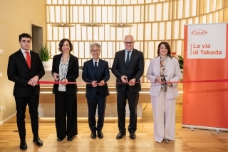 Taglio del nastro Takeda Italia