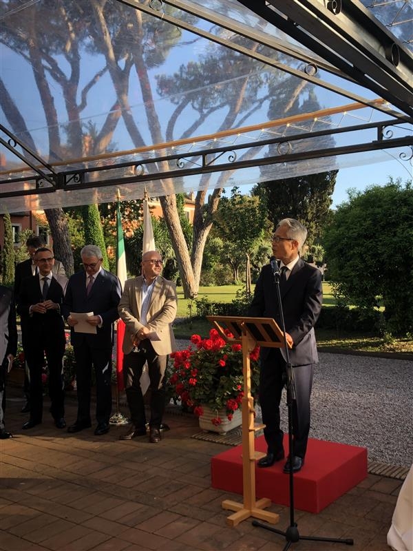 Ricevimento presso la Residenza dell'Ambasciatore