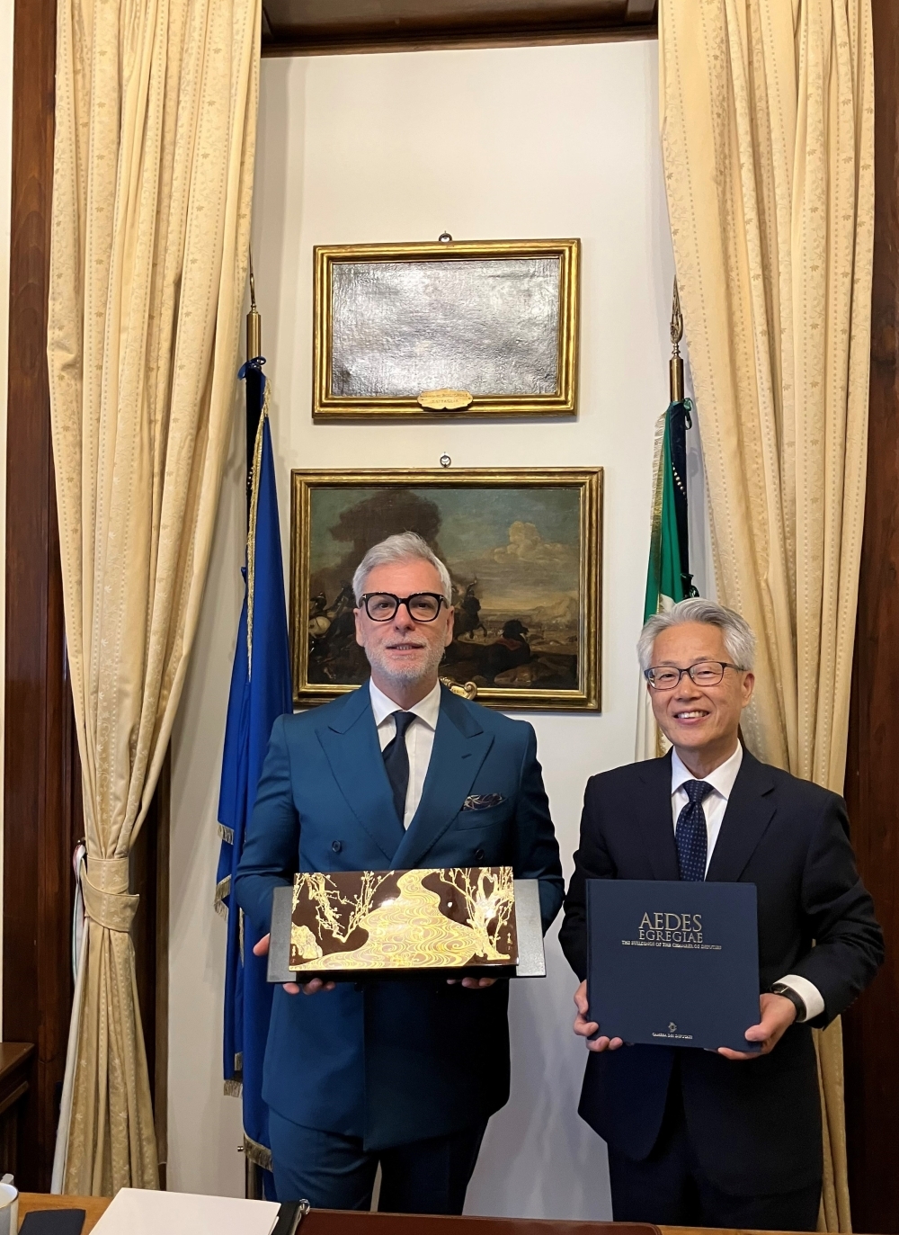 Incontro Amb. Suzuki On. Mollicone