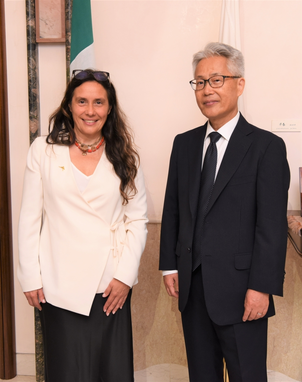 Amb.Suzuki e Min. Locatelli