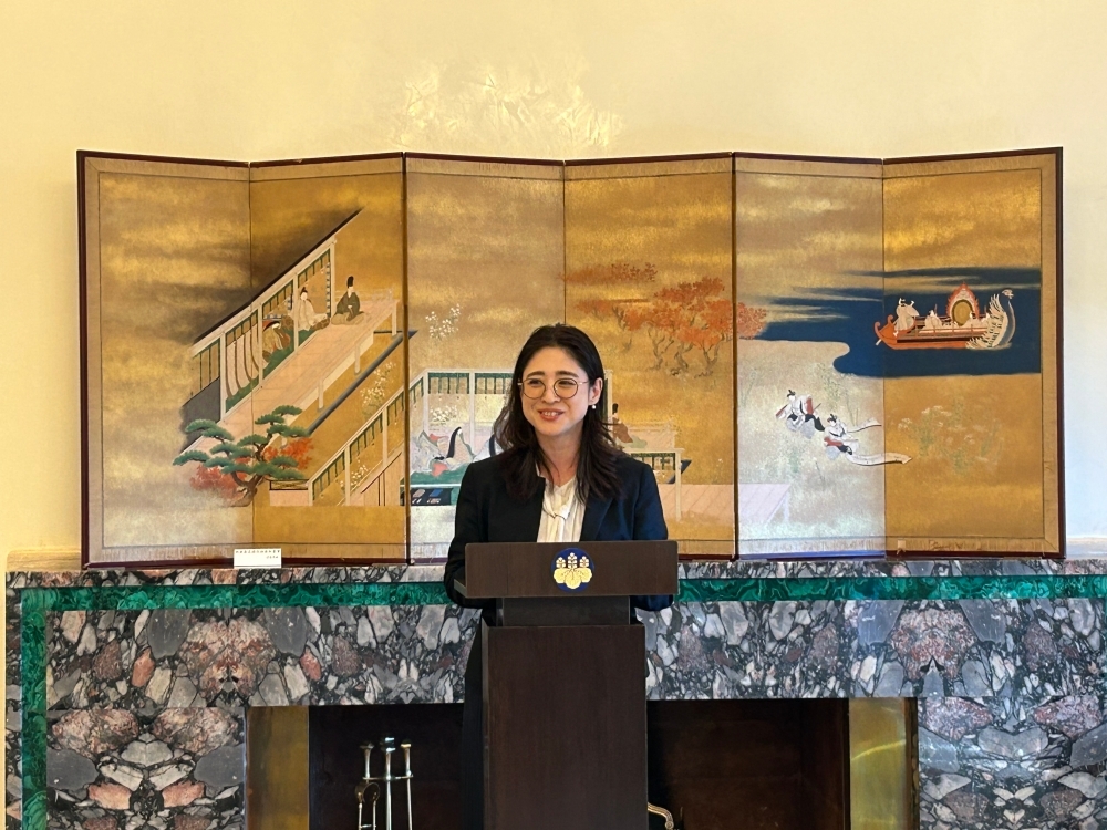 La Presidente dell'Associazione, Mori-san