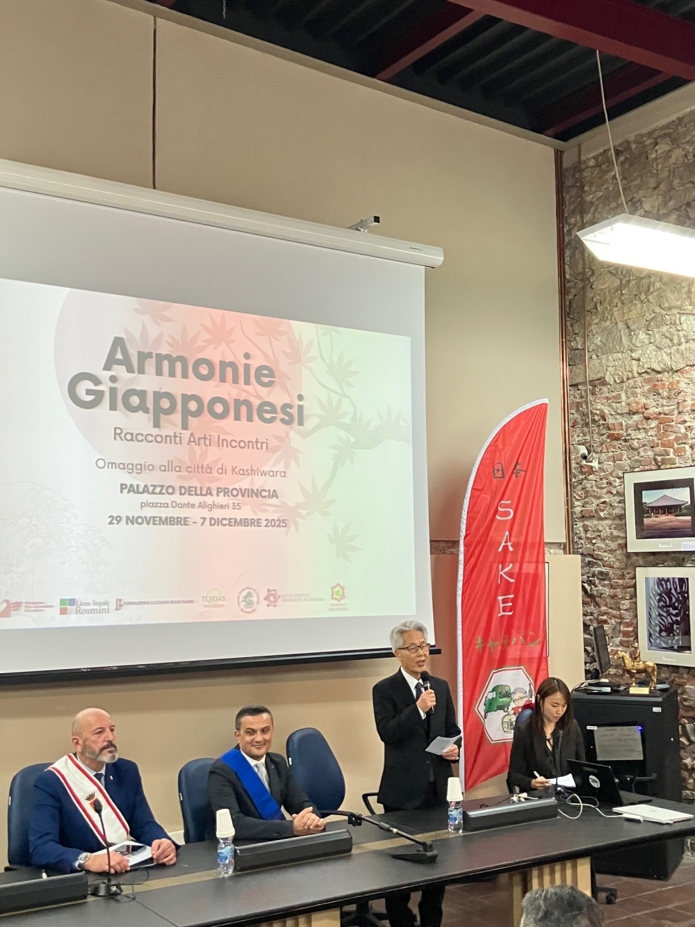 Saluto dell'Ambasciatore Suzuki